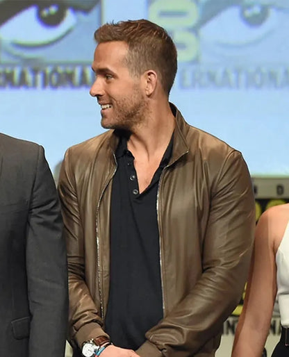 Ryan Reynolds Leather Jacket