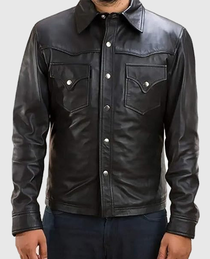 The Walking Dead Governor Leather Jacket