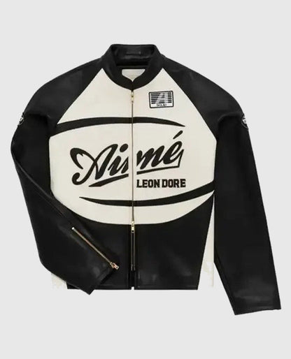 LeBron James Aimé Leon Dore Leather Jacket