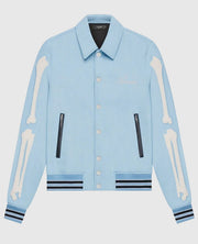 Amiri Bones Letterman Wool Jacket