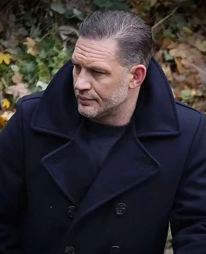 Harry Da Souza MobLand Black Wool Coat