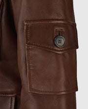 Spanish Brown Katherine Heigl Leather Jacket