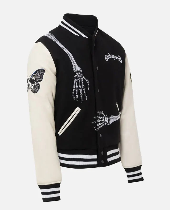 Godspeed Skull Rod Bomber Jacket