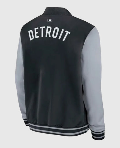 Detroit Tigers Dugout Bomber Full-Zip Jacket