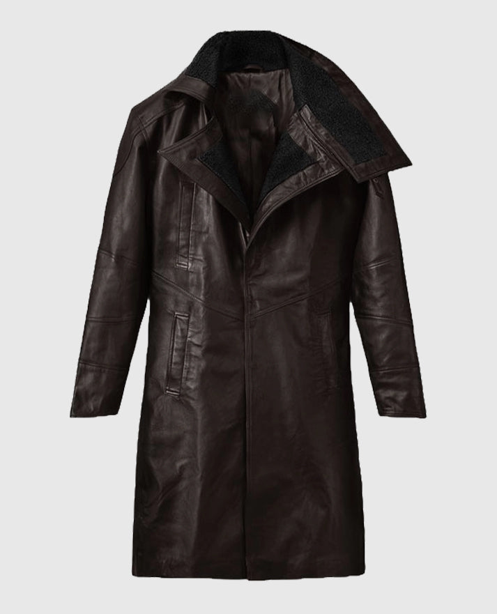 Ryan Gosling Blade Runner 2049 Leather Long Coat