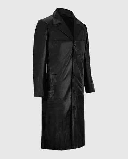 Al Pacino Insomnia Leather Trench Coat