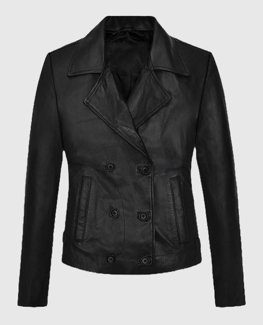 Jennifer Lawrence Leather Jacket