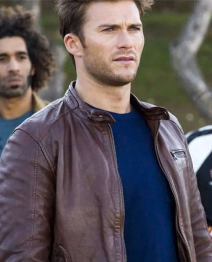 Scott Eastwood Overdrive Leather Jacket