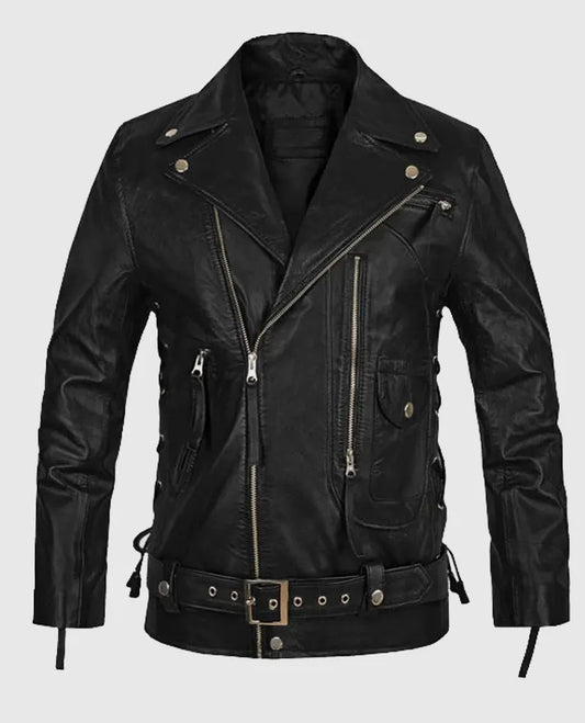 Terminator 2 Arnold Schwarzenegger Leather Jacket
