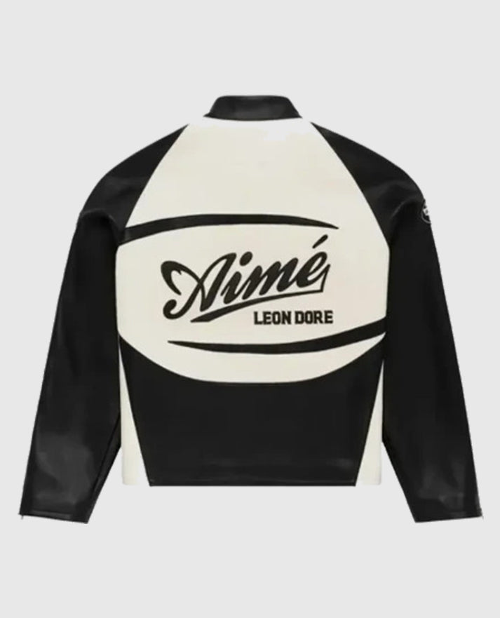 LeBron James Aimé Leon Dore Leather Jacket
