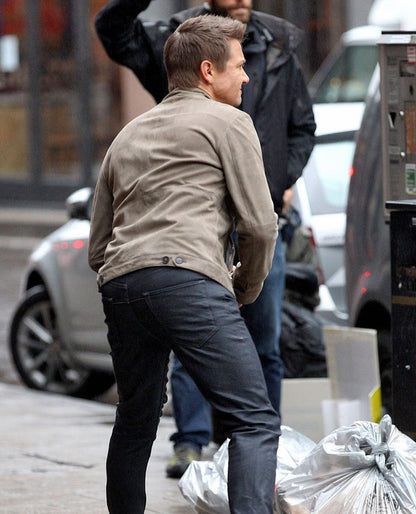Mission Impossible Rogue Nation Jeremy Renner Suede Jacket
