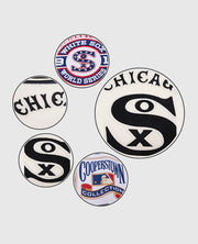 MLB Chicago White Sox Men's Rib Wool Varsity Jacket