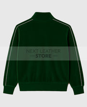 Jason Kelce Italia Green velour tracksuit
