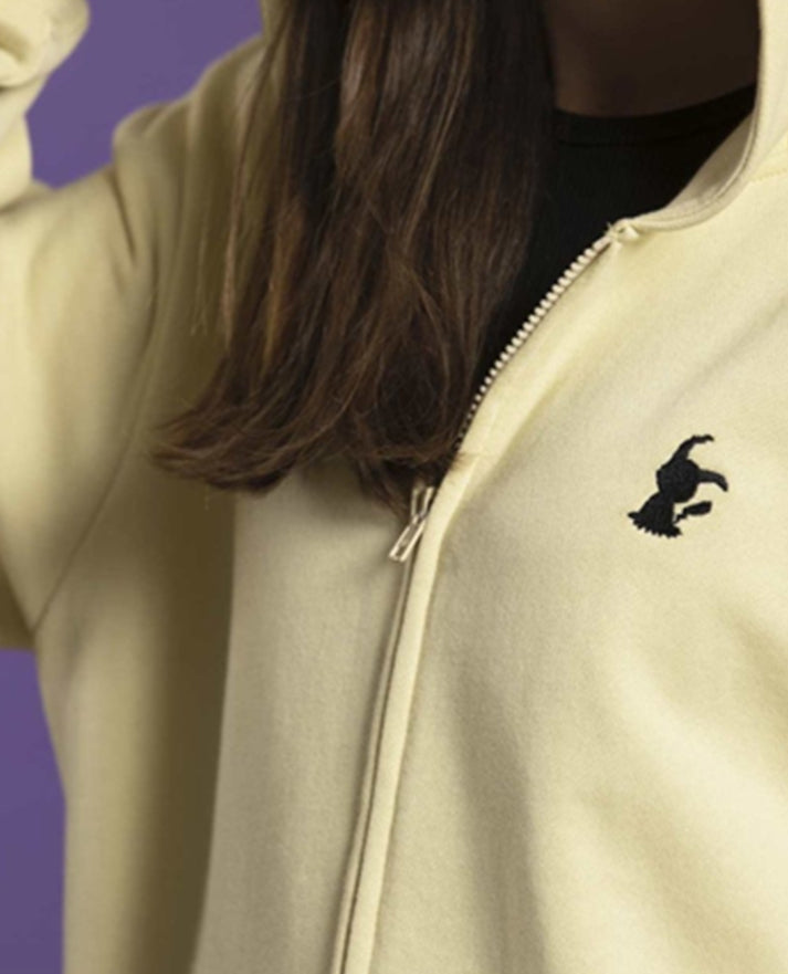 Mimikyu Themed French Terry Zip-Up Hoodie