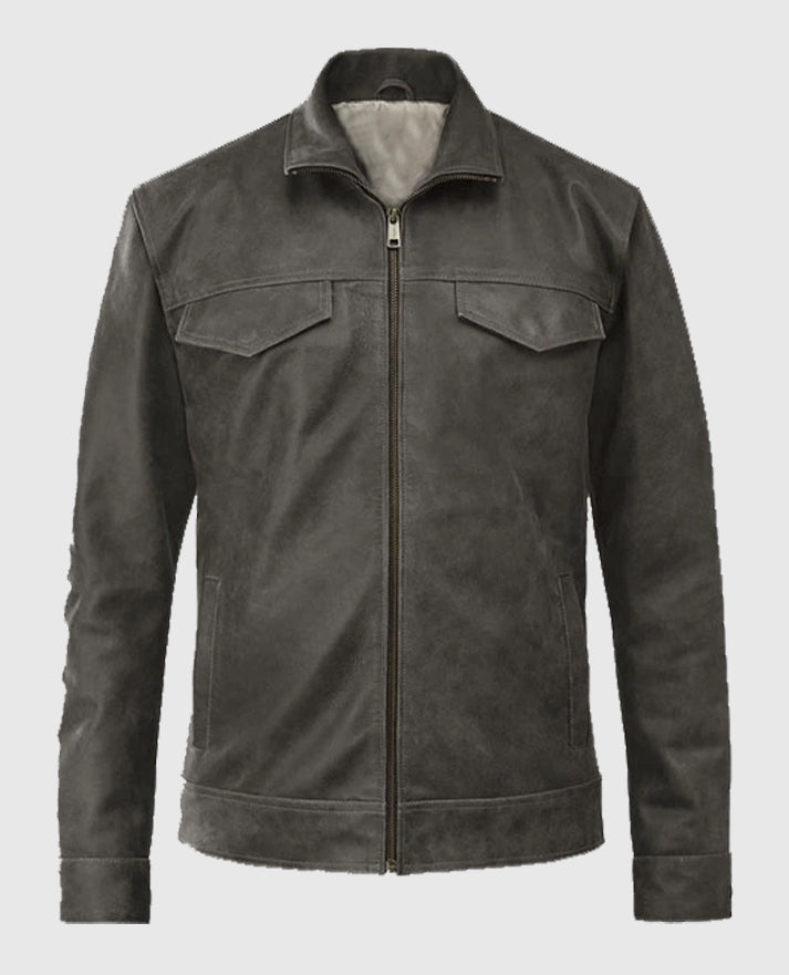 Daniel Radcliffe Harry Potter and Deathly Hallows Leather Jacket