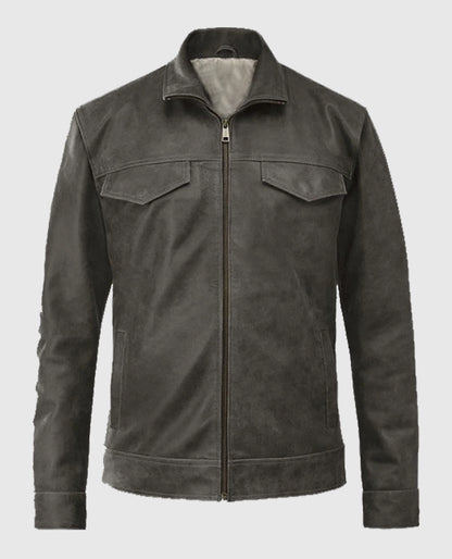 Daniel Radcliffe Harry Potter and Deathly Hallows Leather Jacket