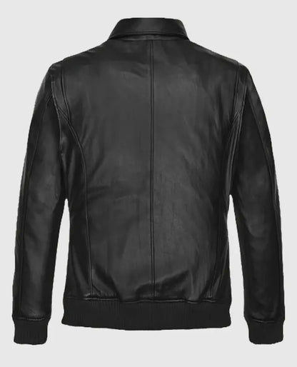 Robert Pattinson 2020 Paris Fashion Show Leather Jacket