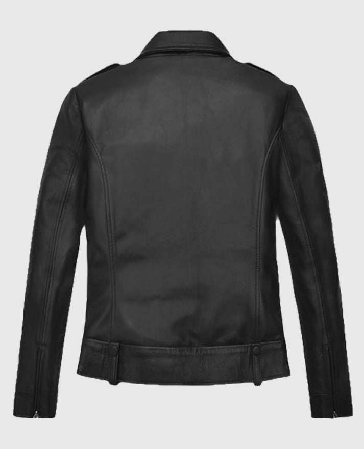 Hailey Baldwin Bieber Leather Jacket