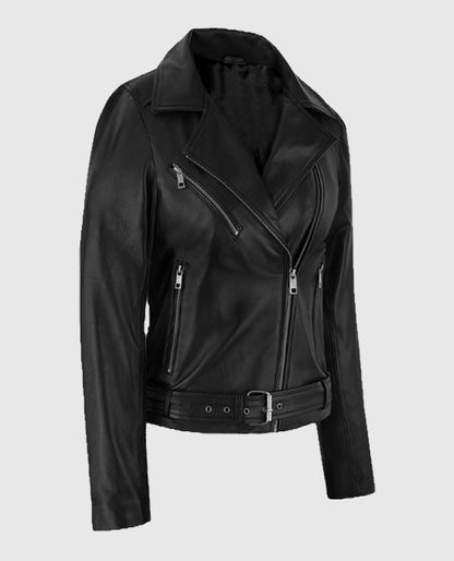Adele Exarchopoulos Leather Jacket