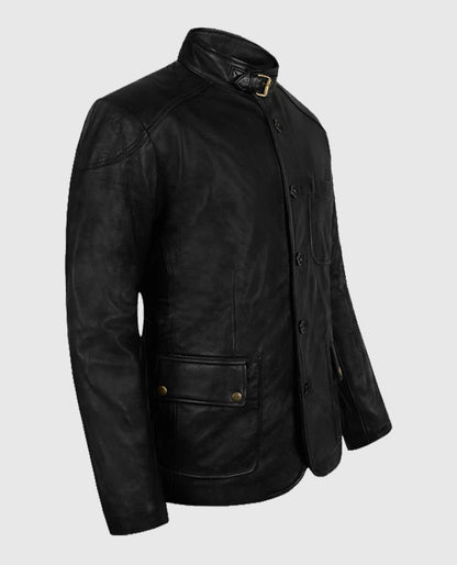 Real Steel Hugh Jackman Leather Jacket