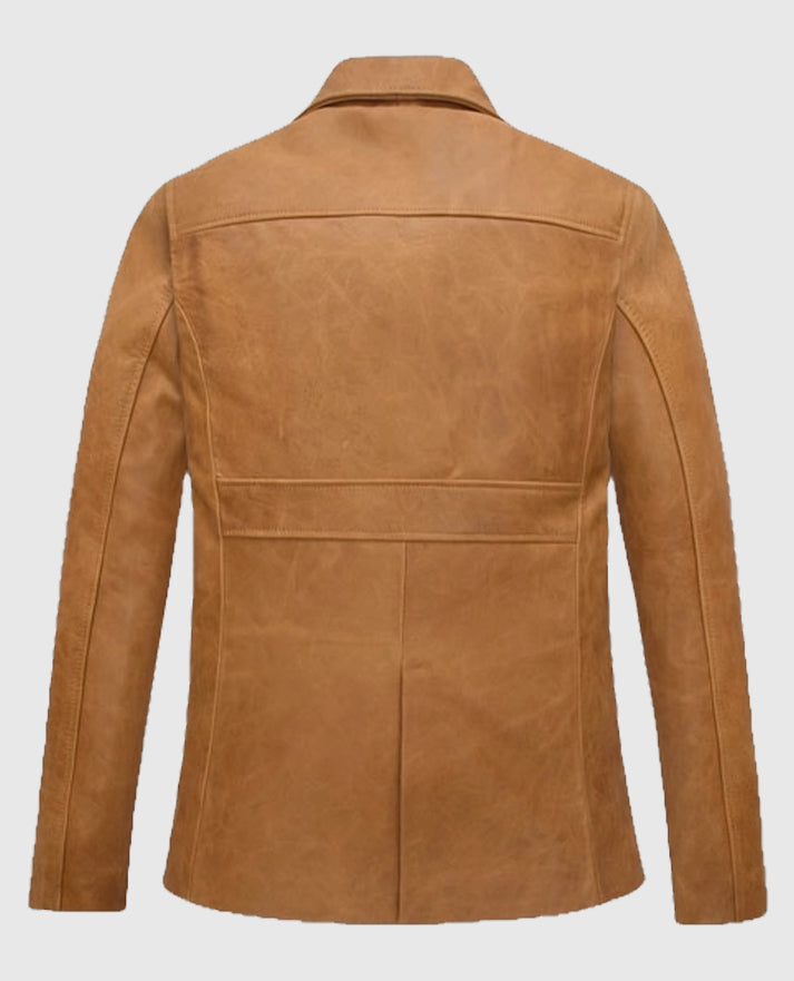 Jennifer Aniston Friends Season 5 Leather Blazer