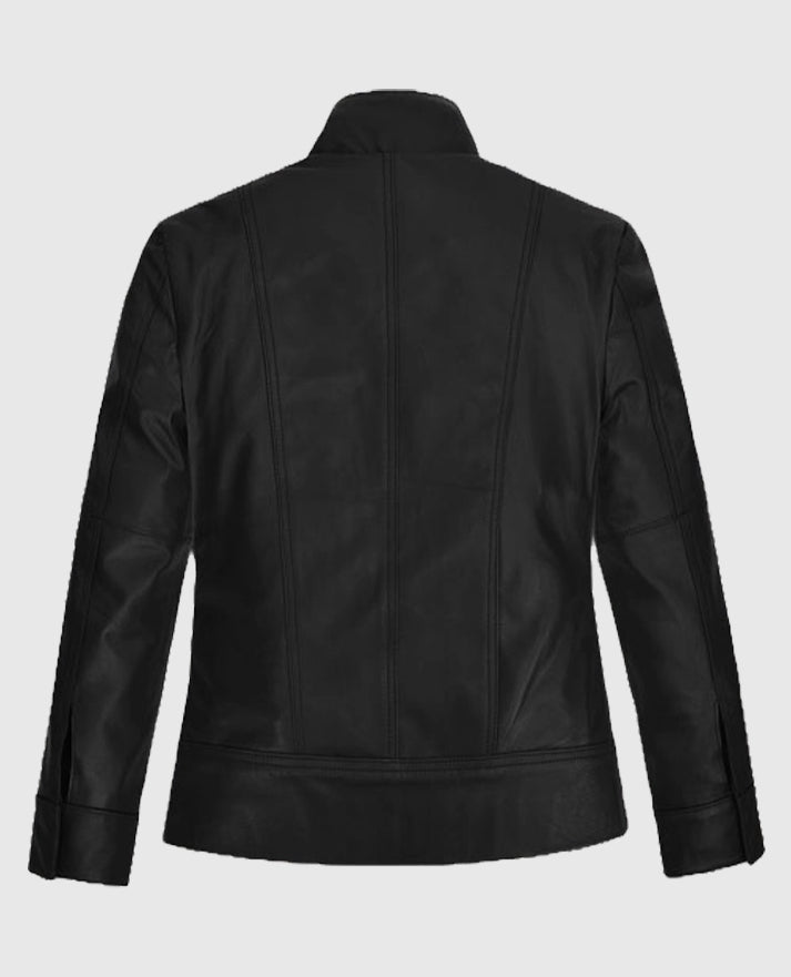 Natalie Portman Vox Lux Leather Jacket