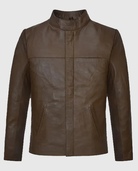 Tom Cruise Brown Leather Jacket