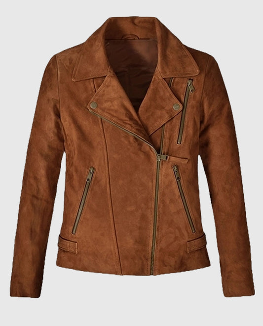 Vanessa Hudgens Brown Leather Jacket
