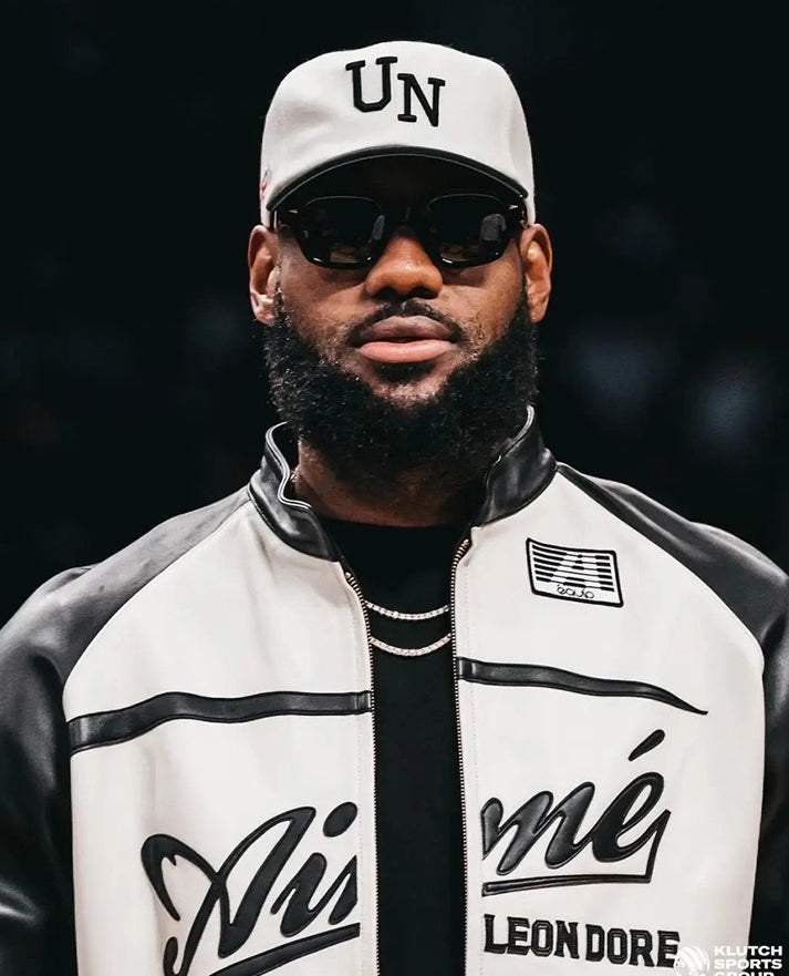 LeBron James Aimé Leon Dore Leather Jacket