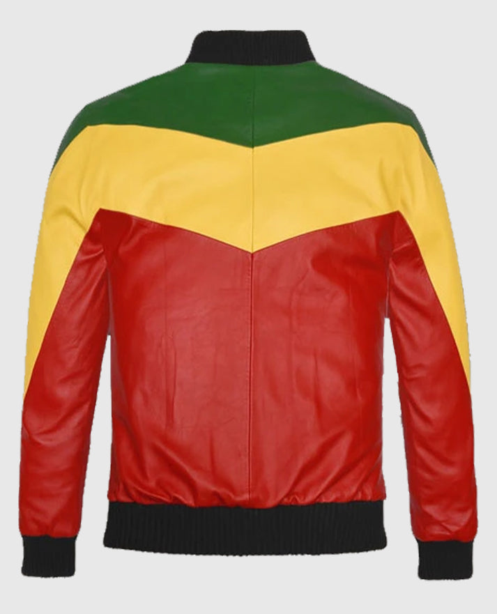 Bob Marley Leather Jacket