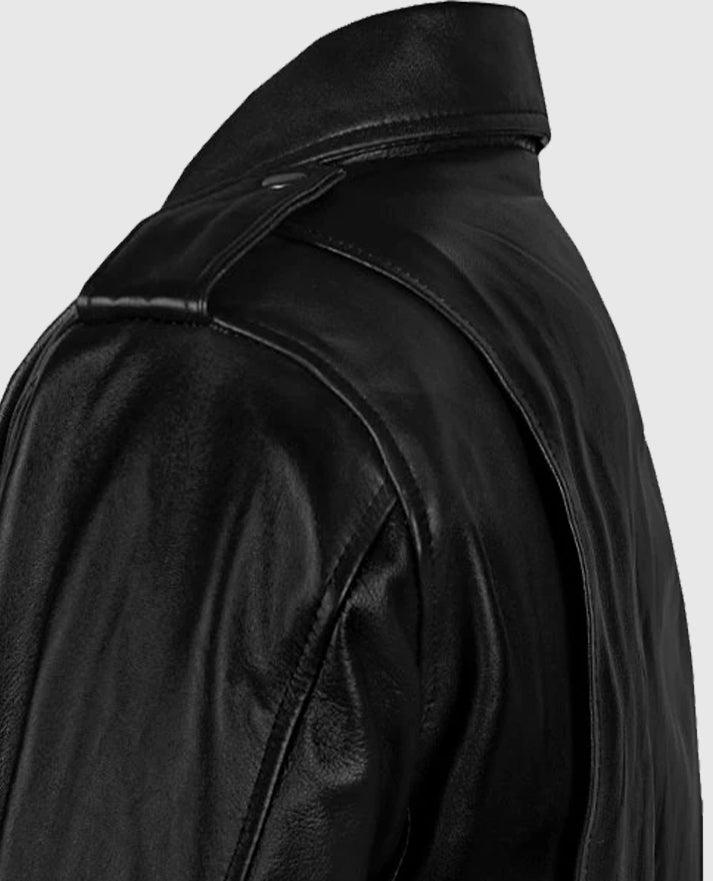A2 Flight Bomber Leather Jacket For Men
