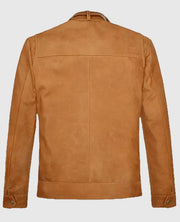 Rafael Nadal Brown Leather Jacket
