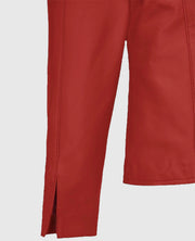Whitney Houston Red Leather Jacket