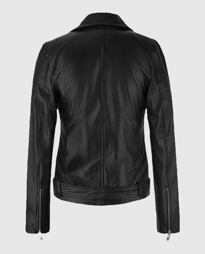 Adele Exarchopoulos Leather Jacket