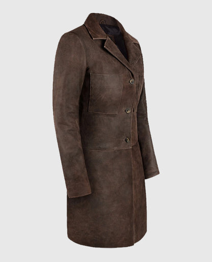 Annabelle Wallis The Mummy Trench Coat
