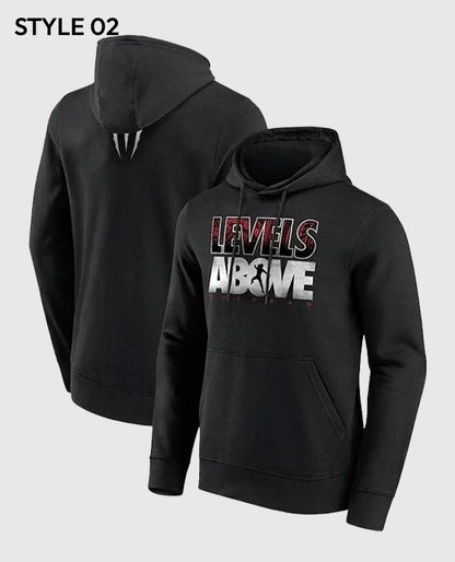Roman Reigns Levels Above Black Hoodie