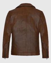 James Franco Brown Leather Jacket