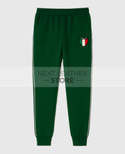 Jason Kelce Italia Green velour tracksuit