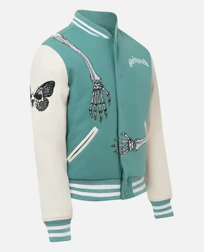 Godspeed Skull Rod Bomber Jacket