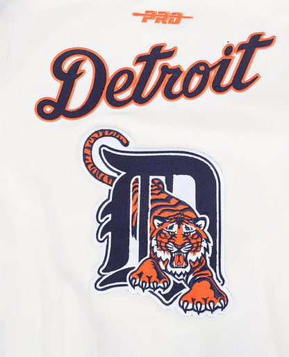 Detroit Tigers Logo Game Day Eggshell Jacket