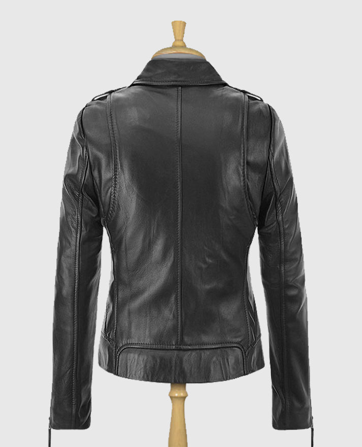 Jennifer Aniston Black Leather Jacket