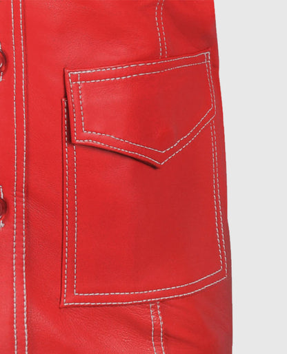 Brad Pitt Fight Club Leather Jacket