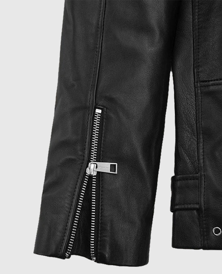 Bruno Mars Leather Biker Jacket