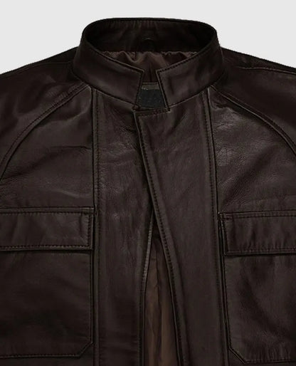 Oscar Isaac Star Wars The Last Jedi Leather Jacket