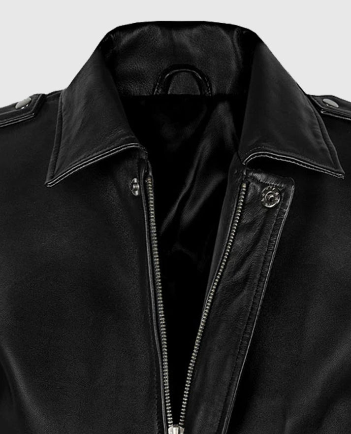 A2 Flight Bomber Leather Jacket For Men