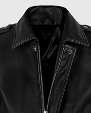 A2 Flight Bomber Leather Jacket For Men