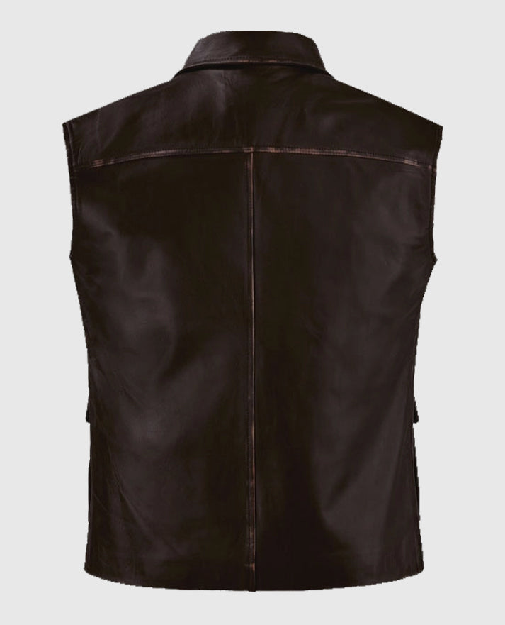 Sean Connery The League of Extraordinary Gentlemen Leather Vest
