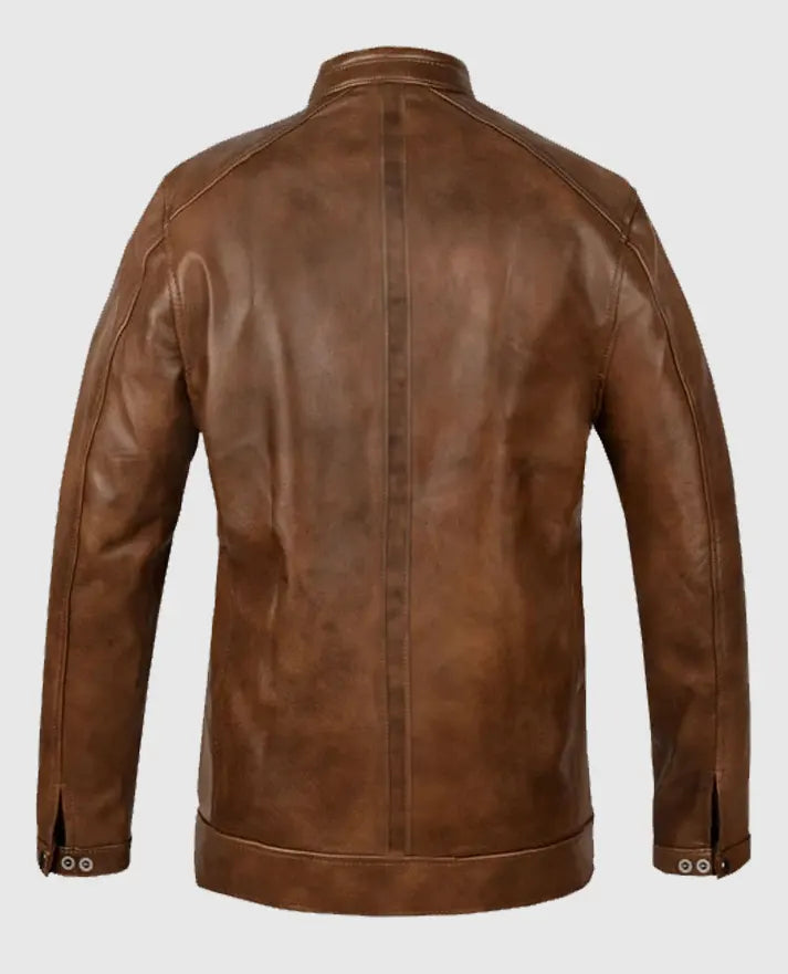 Scott Eastwood Overdrive Leather Jacket