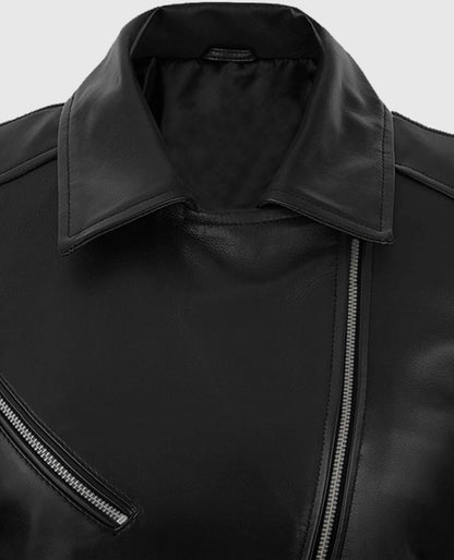 Adele Exarchopoulos Leather Jacket
