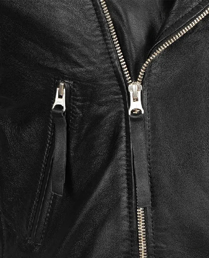 Terminator 2 Arnold Schwarzenegger Leather Jacket
